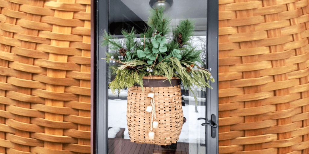 Vintage Adirondack Pack Basket – My Christmas Door 2021 – Vintage Bu-Te  Antiques, Vintage