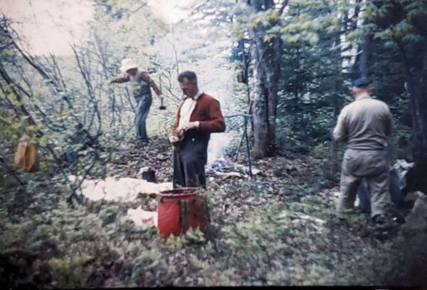 vintage adirondack basket 40s photo