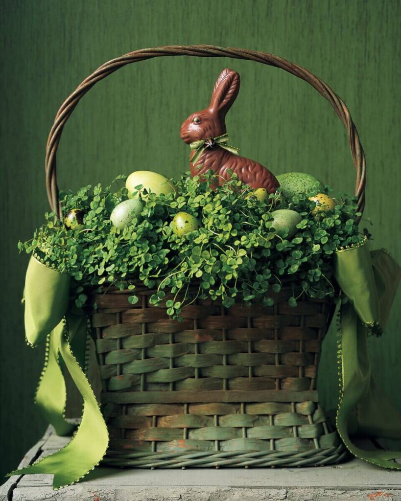 martha stewart green basket